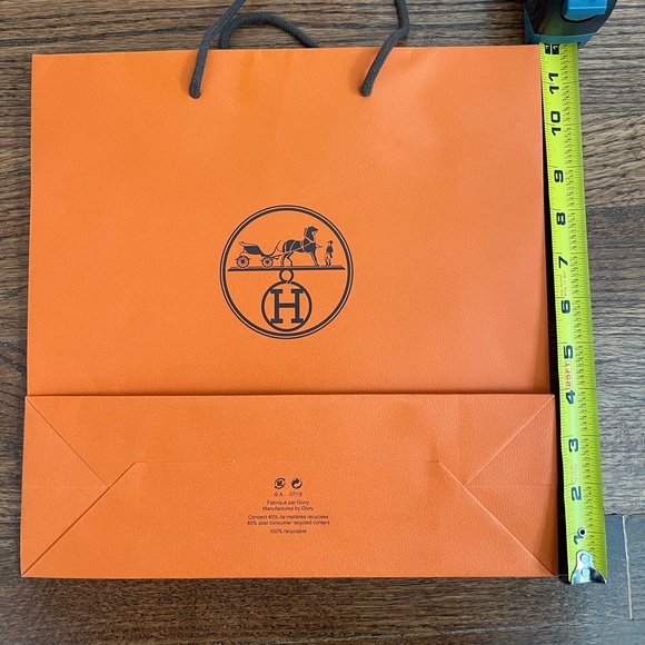 Hermès paper bag square - Picture 1 of 2